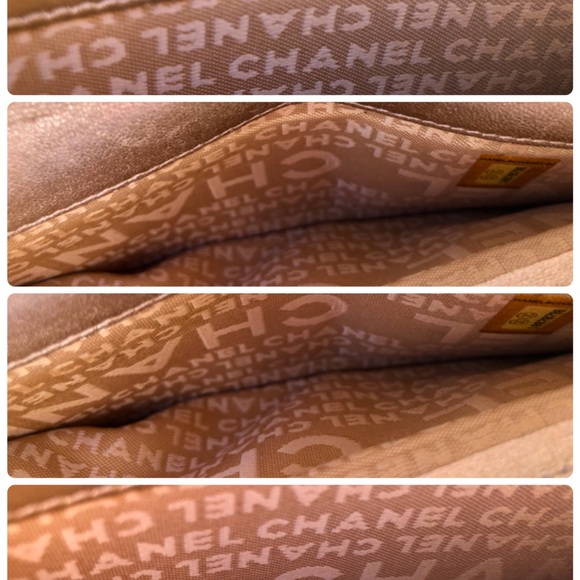 Auth Chanel dark denim zippy wallet with gold leather & CC zipper pull. - Picture 13 of 14